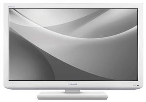 TOSHIBA 22DL834B Regza 22 inch Television with Built-in DVD And Freeview White Preview